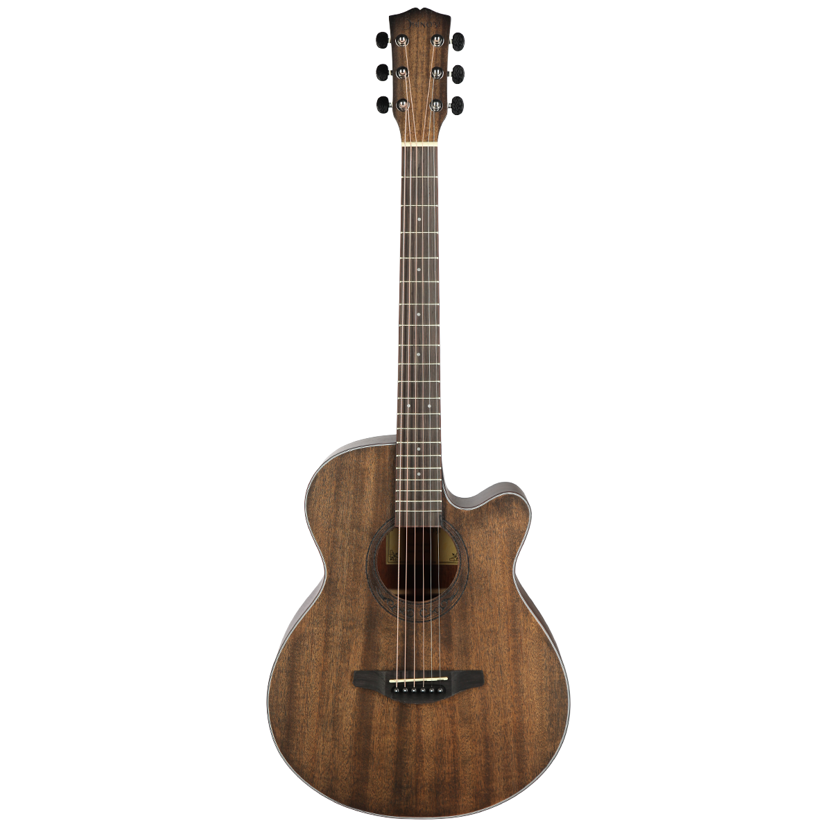 Shinobi H-1/BK гитара акустическая с анкером